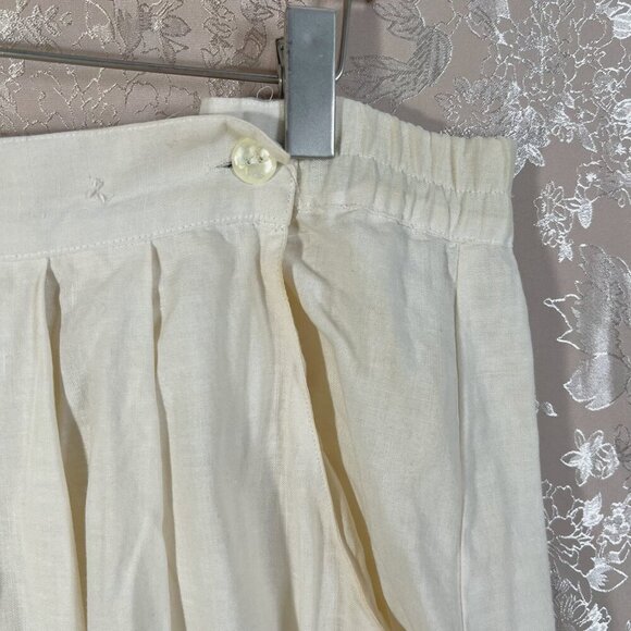Vintage Carry Back Folk Skirt Peasant Lace Embroidered Maxi Skirt Cream Size 14 - Picture 2 of 9